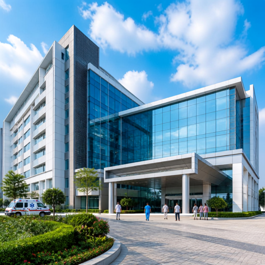 Healthcare website design for multi-speciality hospitals